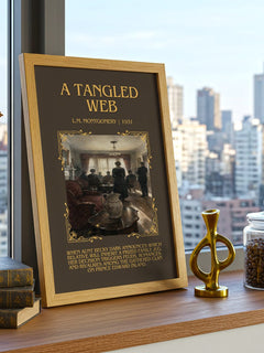 A Tangled Web Minimalist Book Poster by L.M. Montgomery – image 3