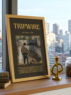 Tripwire Minimalist Book Poster by Lee Child – image 3