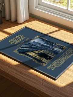Running Blind (The Visitor) Minimalist Book Poster by Lee Child – image 4