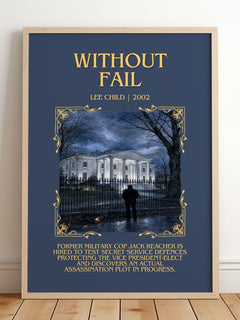 Without Fail Minimalist Book Poster by Lee Child – image 2
