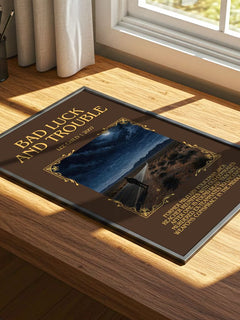 Bad Luck And Trouble Minimalist Book Poster by Lee Child – image 4