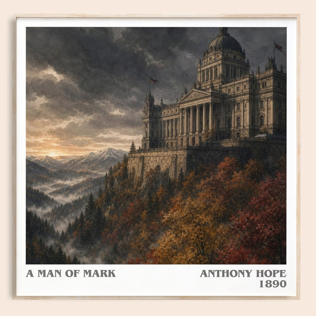 A Man Of Mark Literary Art Print by Anthony Hope