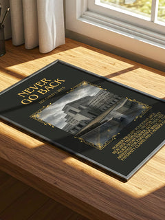 Never Go Back Minimalist Book Poster by Lee Child – image 4