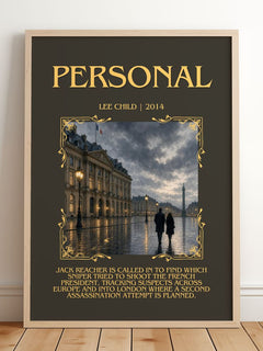 Personal Minimalist Book Poster by Lee Child – image 2