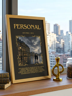 Personal Minimalist Book Poster by Lee Child – image 3