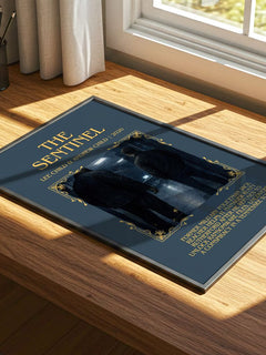The Sentinel Minimalist Book Poster by Lee Child & Andrew Child – image 4