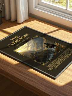 The Cossacks Minimalist Book Poster by Leo Tolstoy – image 4