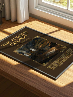 The Forged Coupon Minimalist Book Poster by Leo Tolstoy – image 4