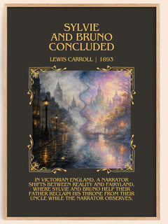 Sylvie And Bruno Concluded Minimalist Book Poster by Lewis Carroll – image 1