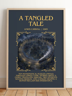A Tangled Tale Minimalist Book Poster by Lewis Carroll – image 2