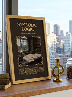 Symbolic Logic Minimalist Book Poster by Lewis Carroll – image 3