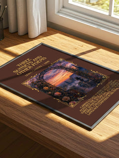 Three Sunsets And Other Poems Minimalist Book Poster by Lewis Carroll – image 4