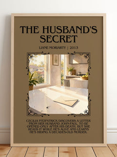 The Husband'S Secret Minimalist Book Poster by Liane Moriarty – image 2
