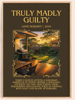 Truly Madly Guilty Minimalist Book Poster by Liane Moriarty – image 1