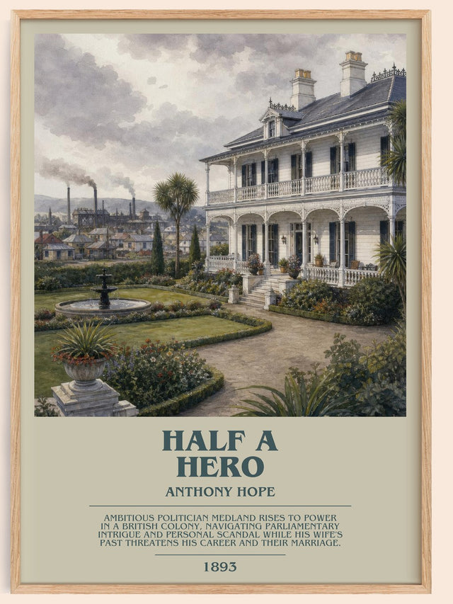 Half A Hero Bookish Wall Art by Anthony Hope