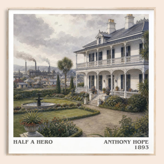Half A Hero Literary Art Print by Anthony Hope