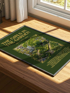 The Girls In The Garden Minimalist Book Poster by Lisa Jewell – image 4