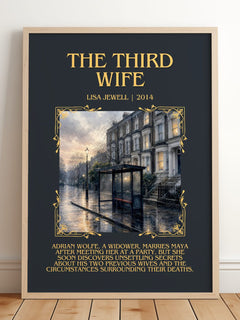 The Third Wife Minimalist Book Poster by Lisa Jewell – image 2