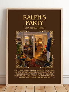 Ralph'S Party Minimalist Book Poster by Lisa Jewell – image 2