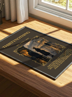 Thirtynothing Minimalist Book Poster by Lisa Jewell – image 4