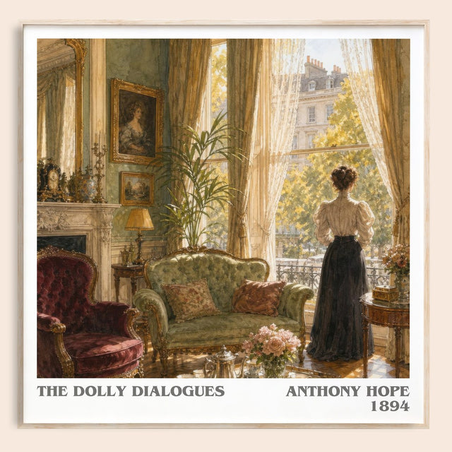 The Dolly Dialogues Literary Art Print by Anthony Hope