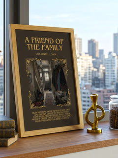 A Friend Of The Family Minimalist Book Poster by Lisa Jewell – image 3