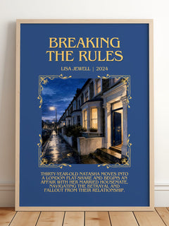 Breaking The Rules Minimalist Book Poster by Lisa Jewell – image 2