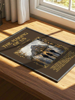 The Making Of Us Minimalist Book Poster by Lisa Jewell – image 4