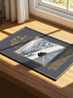 Jack And Jill Minimalist Book Poster by Louisa May Alcott – image 4