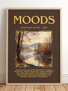 Moods Minimalist Book Poster by Louisa May Alcott – image 2