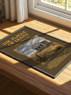 The Plague Of Doves Minimalist Book Poster by Louise Erdrich – image 4