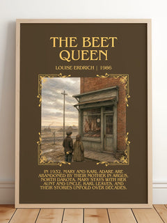 The Beet Queen Minimalist Book Poster by Louise Erdrich – image 2