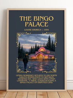 The Bingo Palace Minimalist Book Poster by Louise Erdrich – image 2