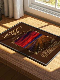 The Mighty Red Minimalist Book Poster by Louise Erdrich – image 4