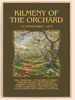 Kilmeny Of The Orchard Minimalist Book Poster by L.M. Montgomery – image 1