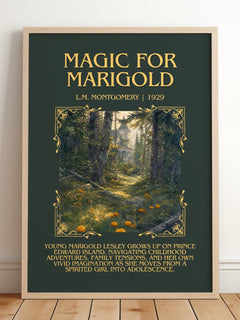 Magic For Marigold Minimalist Book Poster by L.M. Montgomery – image 2