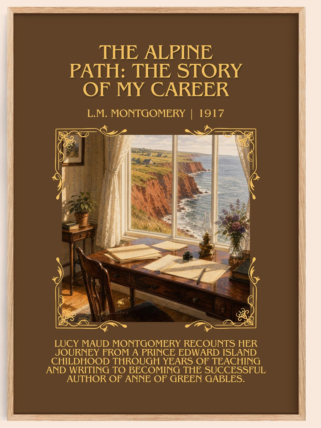 Alpine Path: The Story Of My Career Minimalist Book Poster – book poster
