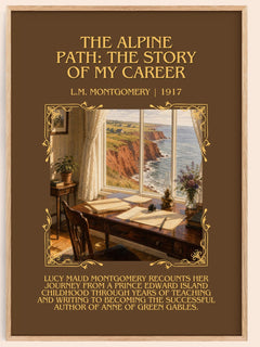 Alpine Path: The Story Of My Career Minimalist Book Poster – L. – image 1