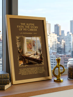 Alpine Path: The Story Of My Career Minimalist Book Poster – L. – image 3