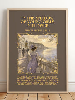 In The Shadow Of Young Girls In Flower Minimalist Book Poster – M. – image 2