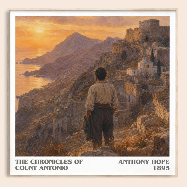 The Chronicles Of Count Antonio Literary Art Print by Anthony Hope