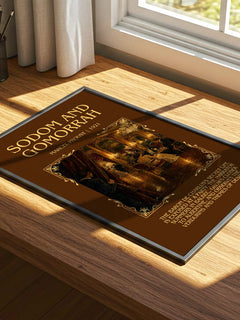 Sodom And Gomorrah Minimalist Book Poster by Marcel Proust – image 4
