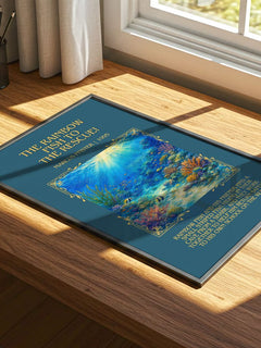 Rainbow Fish To The Rescue! Minimalist Book Poster by Marcus Pfister – image 4