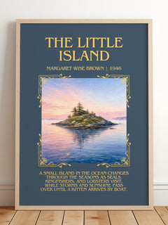 The Little Island Minimalist Book Poster by Margaret Wise Brown – image 2