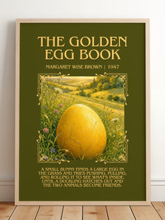The Golden Egg Book Minimalist Book Poster by Margaret Wise Brown – image 2