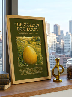 The Golden Egg Book Minimalist Book Poster by Margaret Wise Brown – image 3