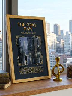 The Gray Man Minimalist Book Poster by Mark Greaney – image 3