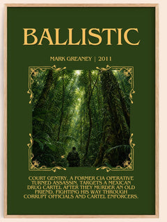 Ballistic Minimalist Book Poster by Mark Greaney – image 1