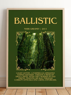 Ballistic Minimalist Book Poster by Mark Greaney – image 2