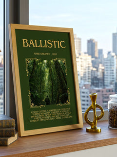Ballistic Minimalist Book Poster by Mark Greaney – image 3